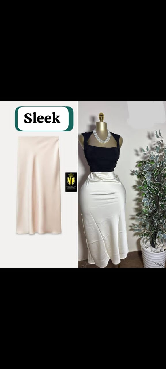 Sleek skirts